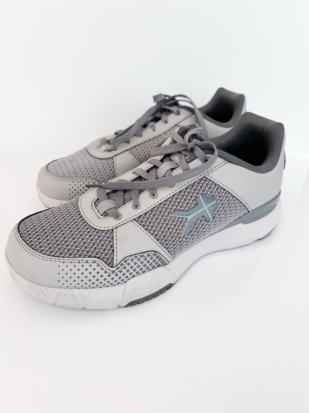 KURU Quantum 2 Men’s 10.5 Gray Walking Shoes KURUSOLE Orthopedic Comfort Sneaker